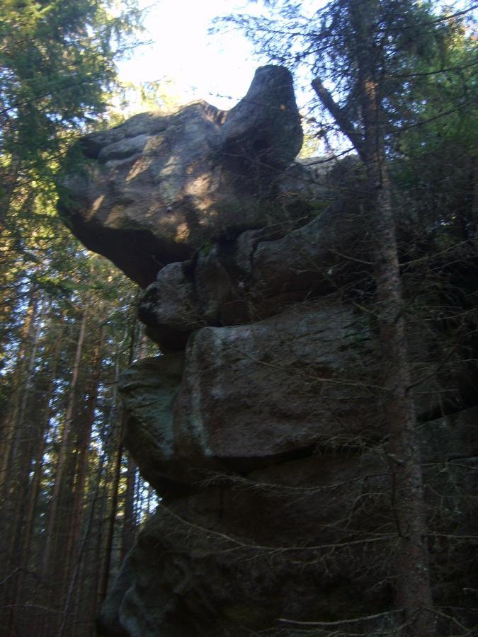Retro Kemp Pod Boubinem Horní Vltavice Exteriör bild
